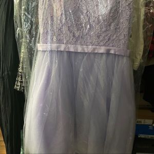 Small Lavender tulle dress